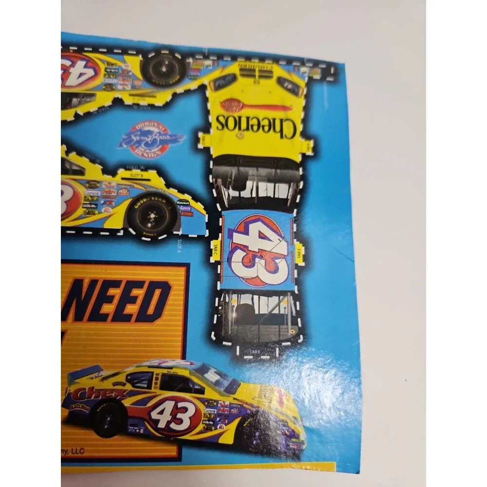 RARE Bobby Labonte #43 Cheerios Make Your Own Racecar 1:64 Petty Marketing